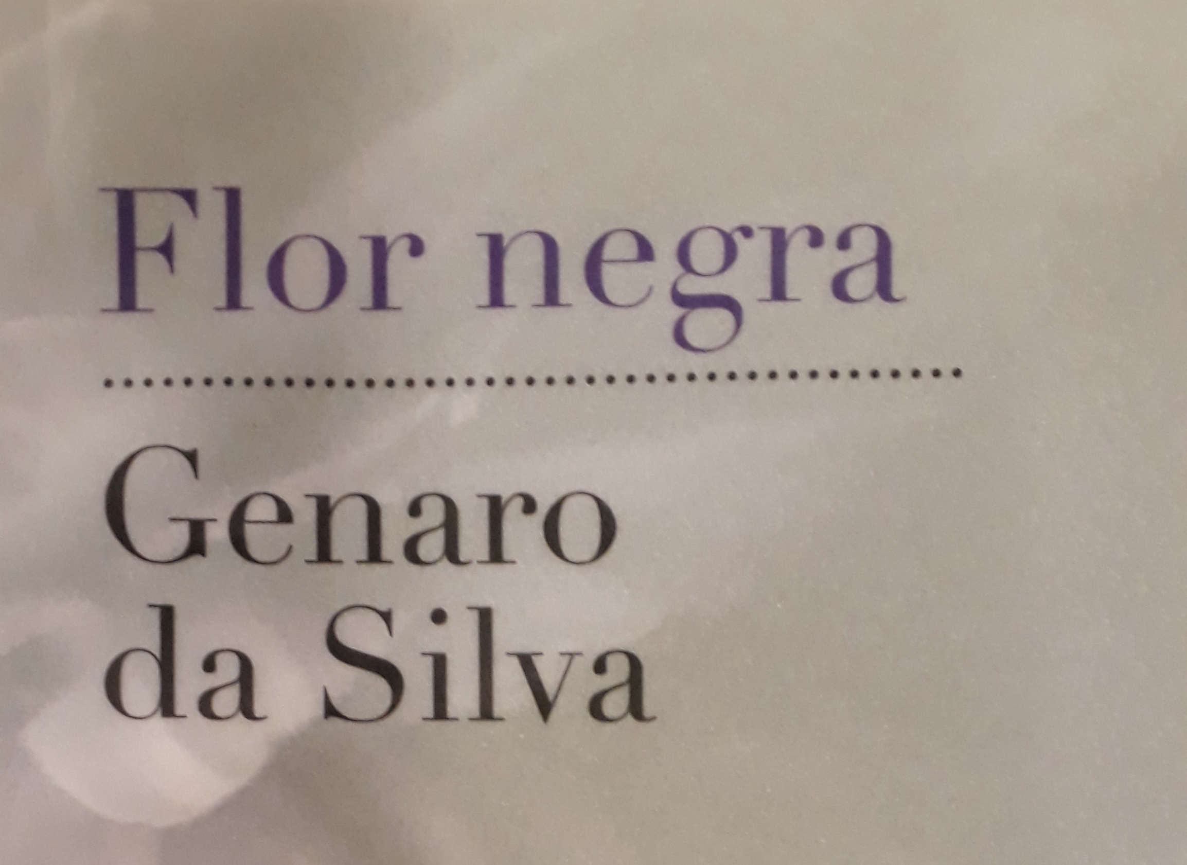 Recensione a “Flor negra” di Genaro da Silva